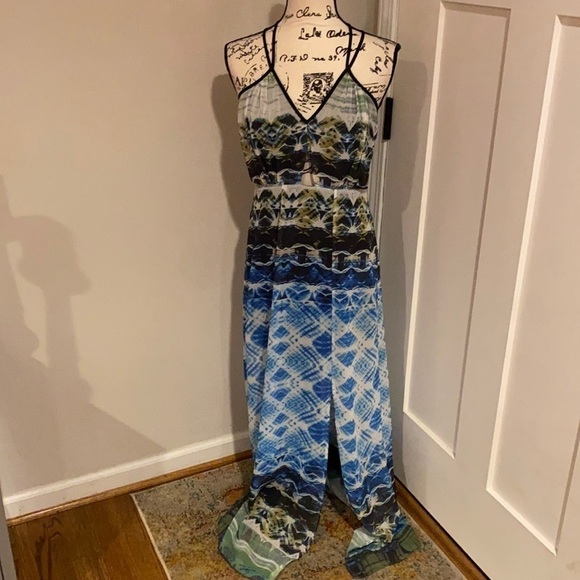 Lumier By Bariano Maxi Dress Size Medium - Picture 1 of 9